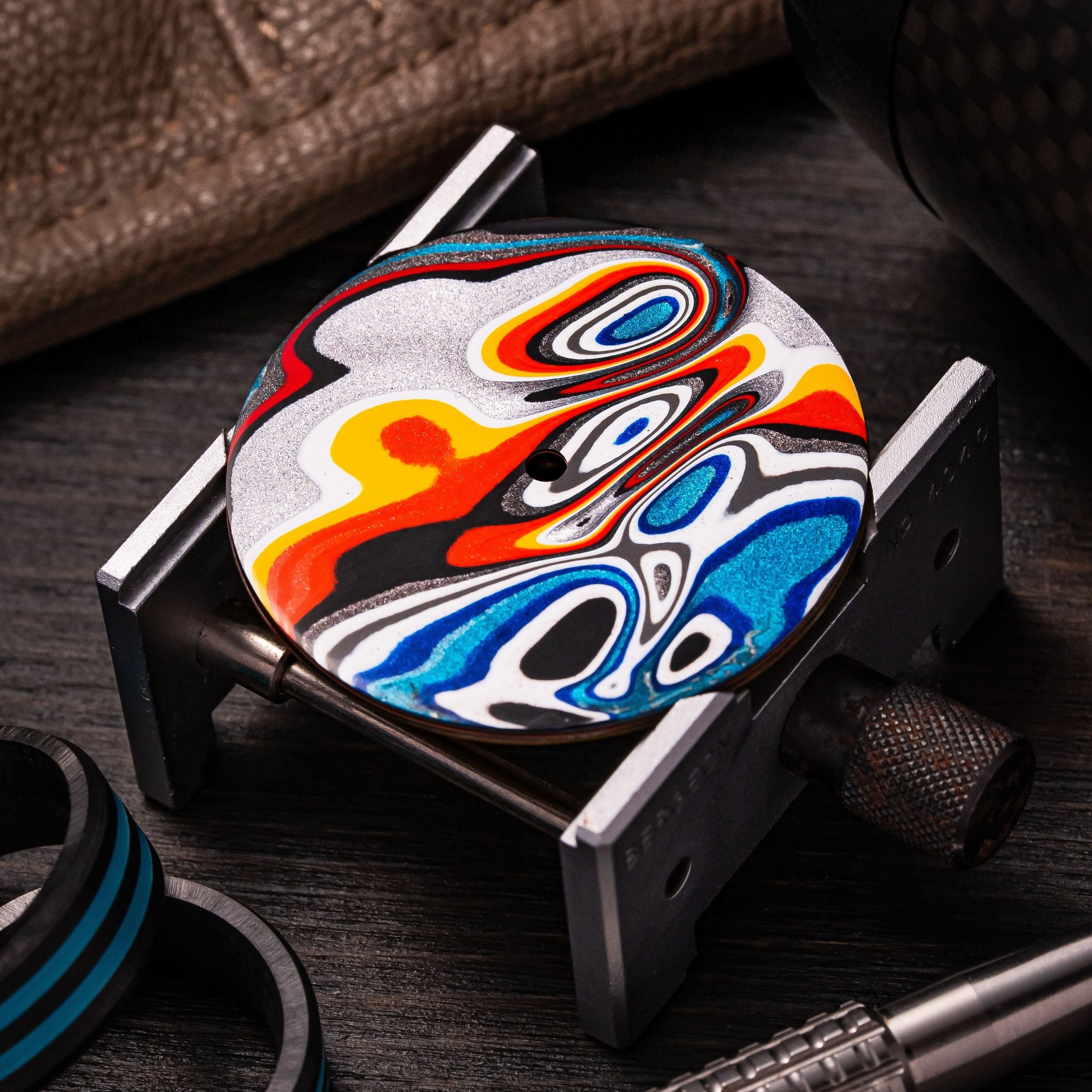 Arc II – Fordite "Solar Surfer"