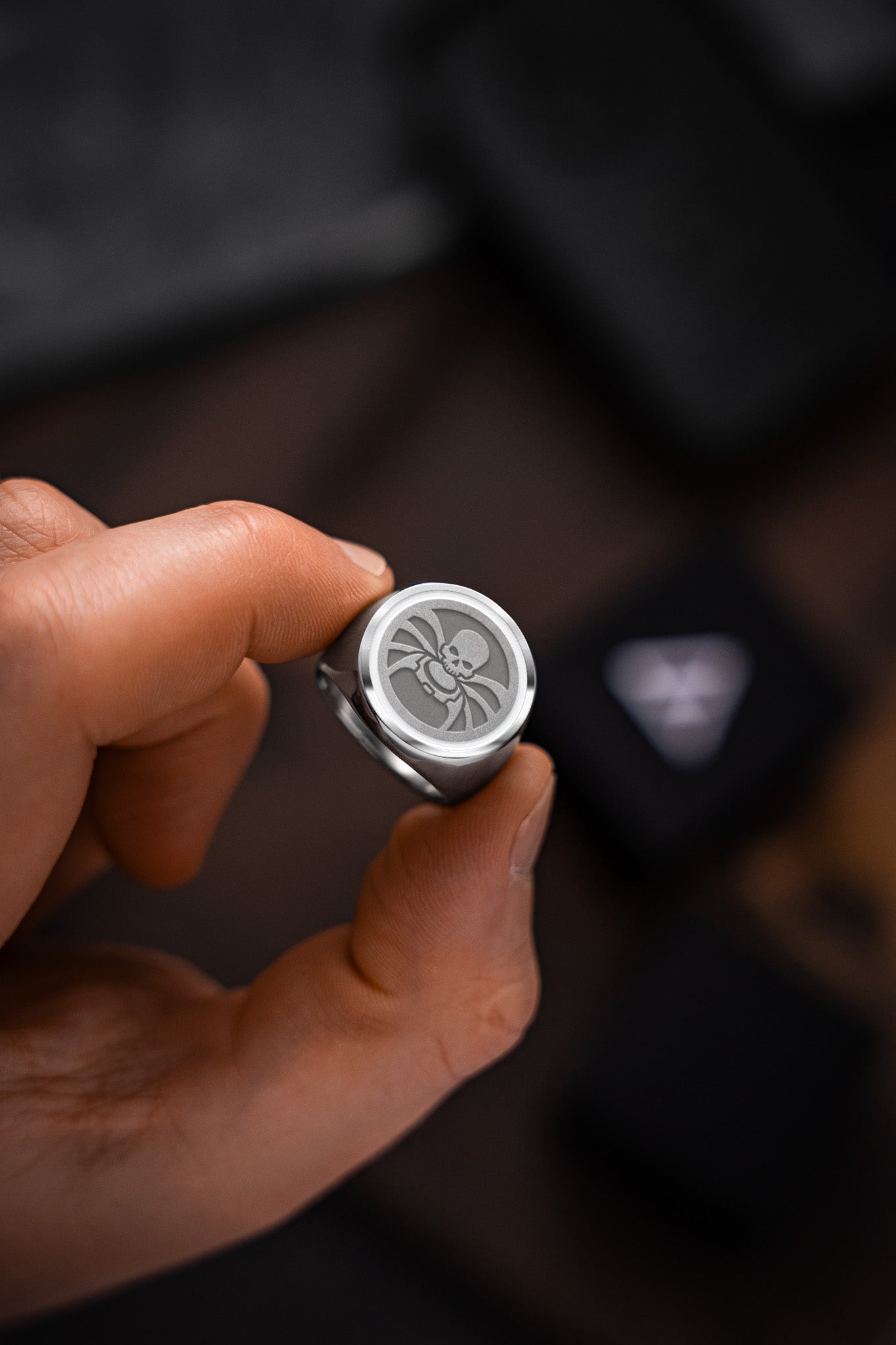 Clocktopus Signet Ring