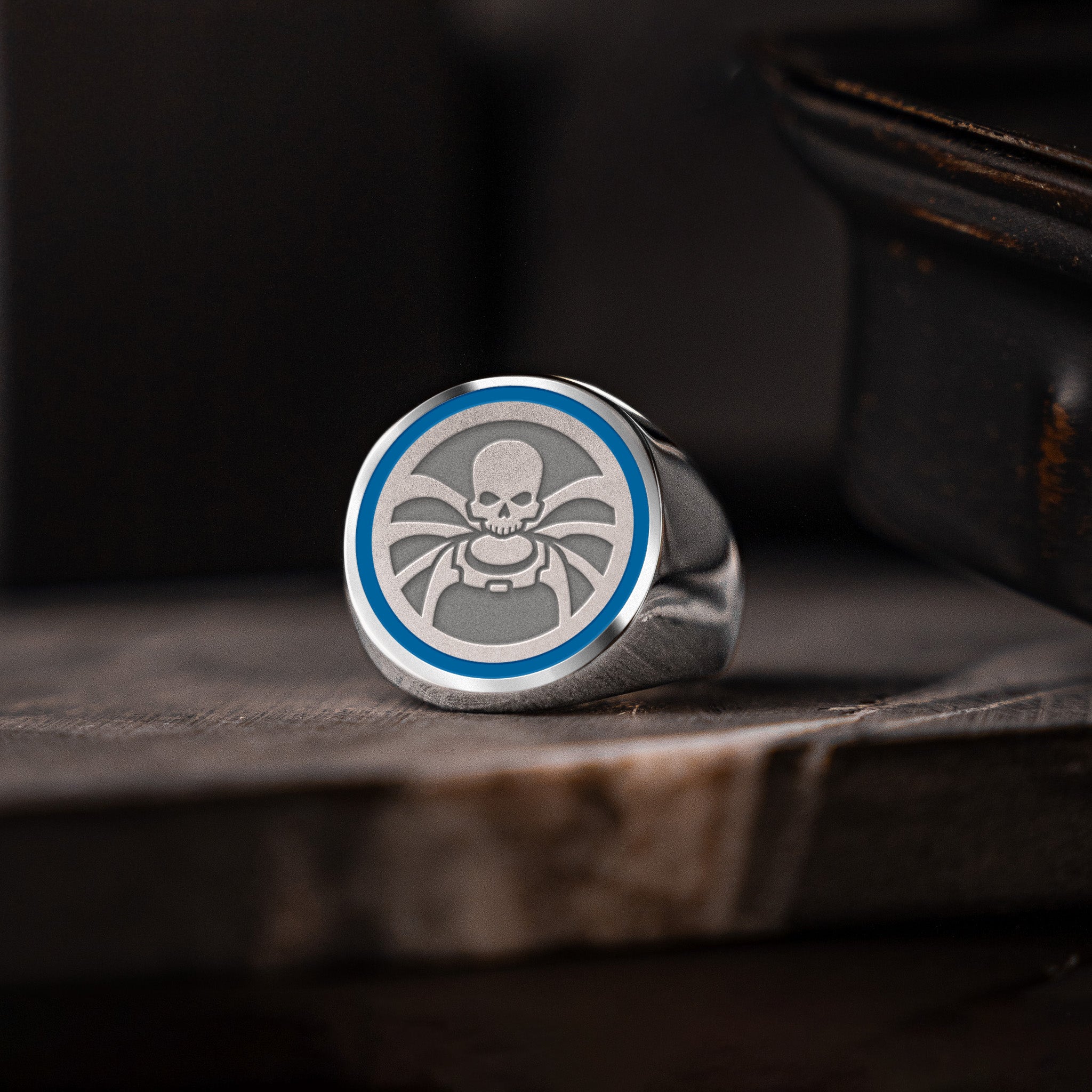 Clocktopus Signet Ring