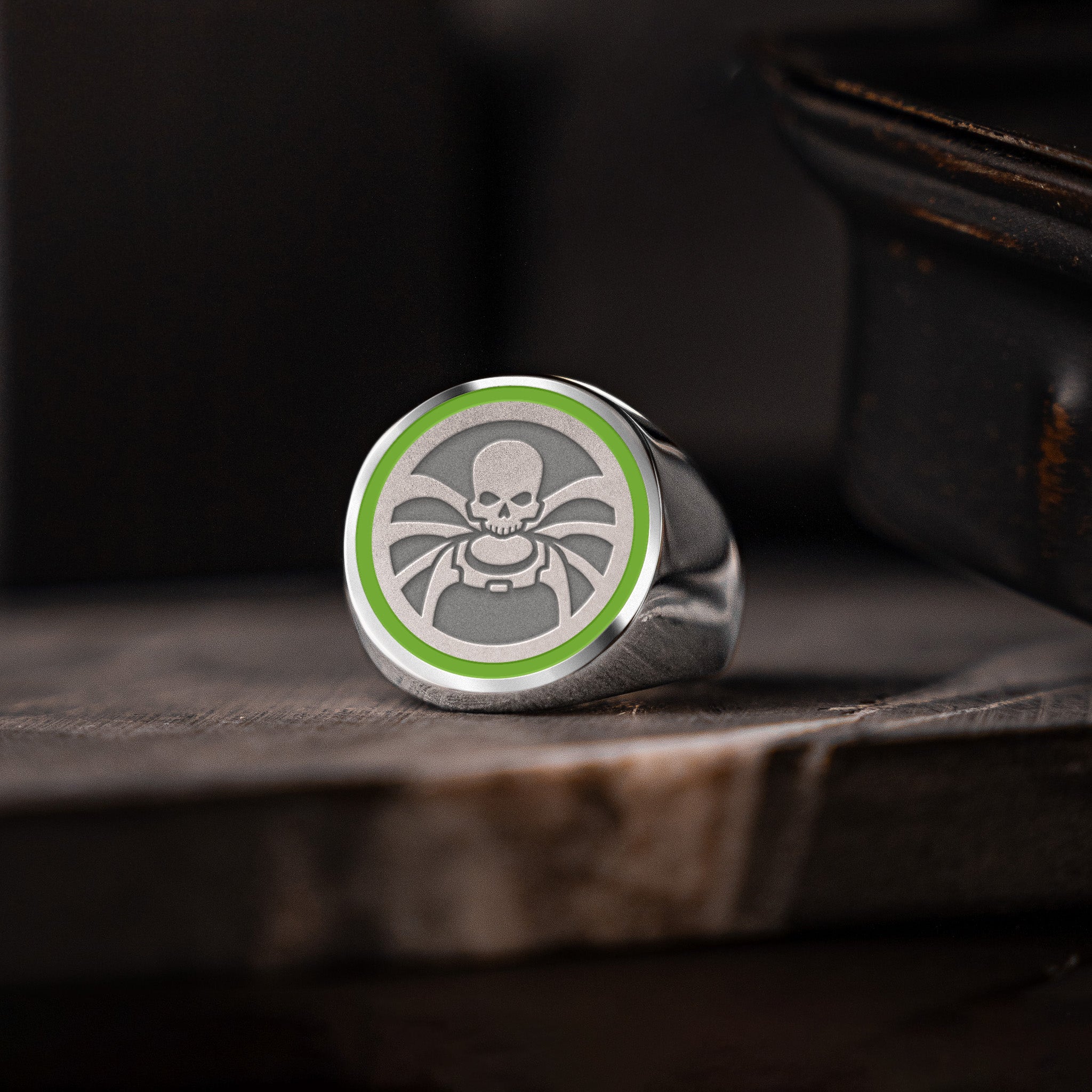 Clocktopus Signet Ring
