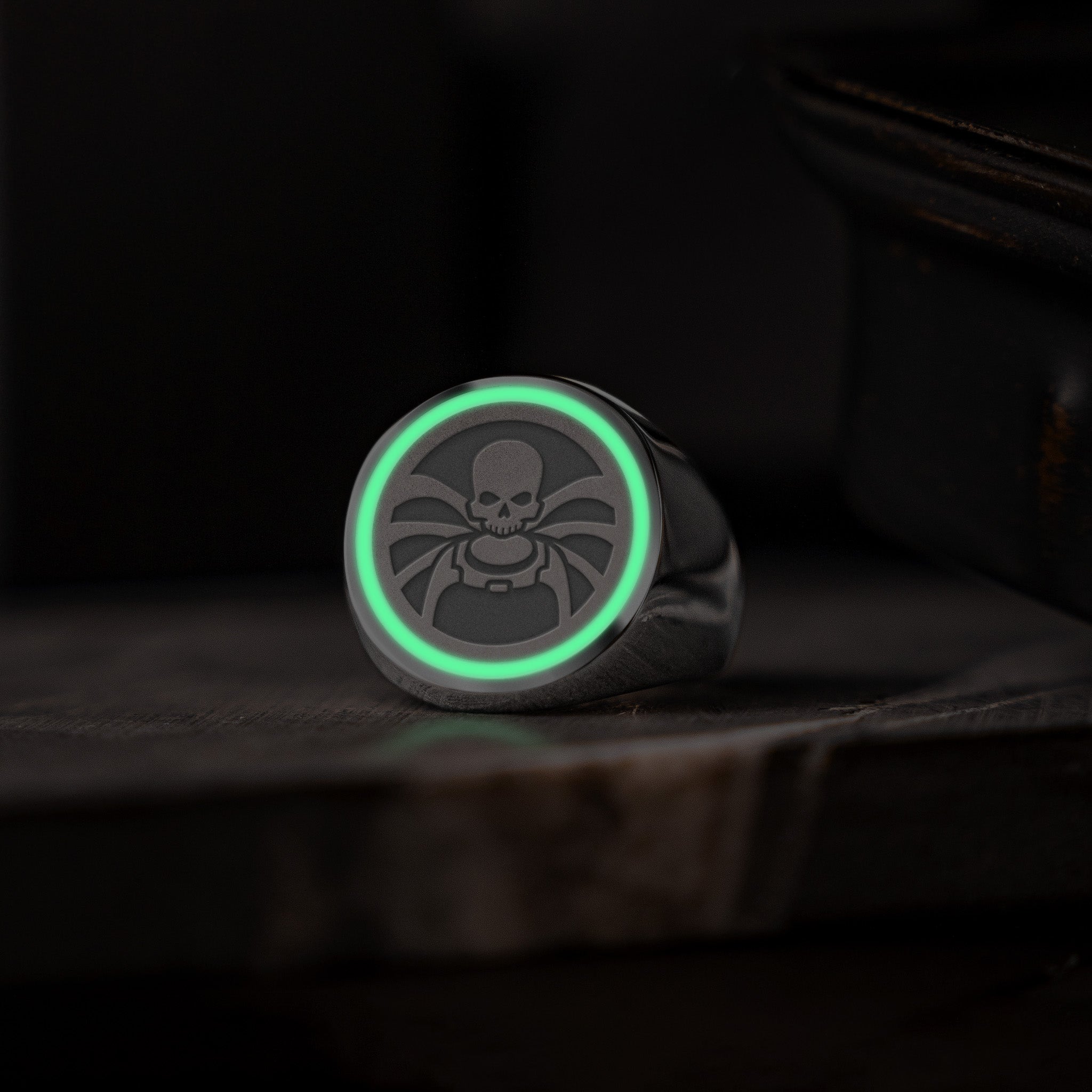 Clocktopus Signet Ring