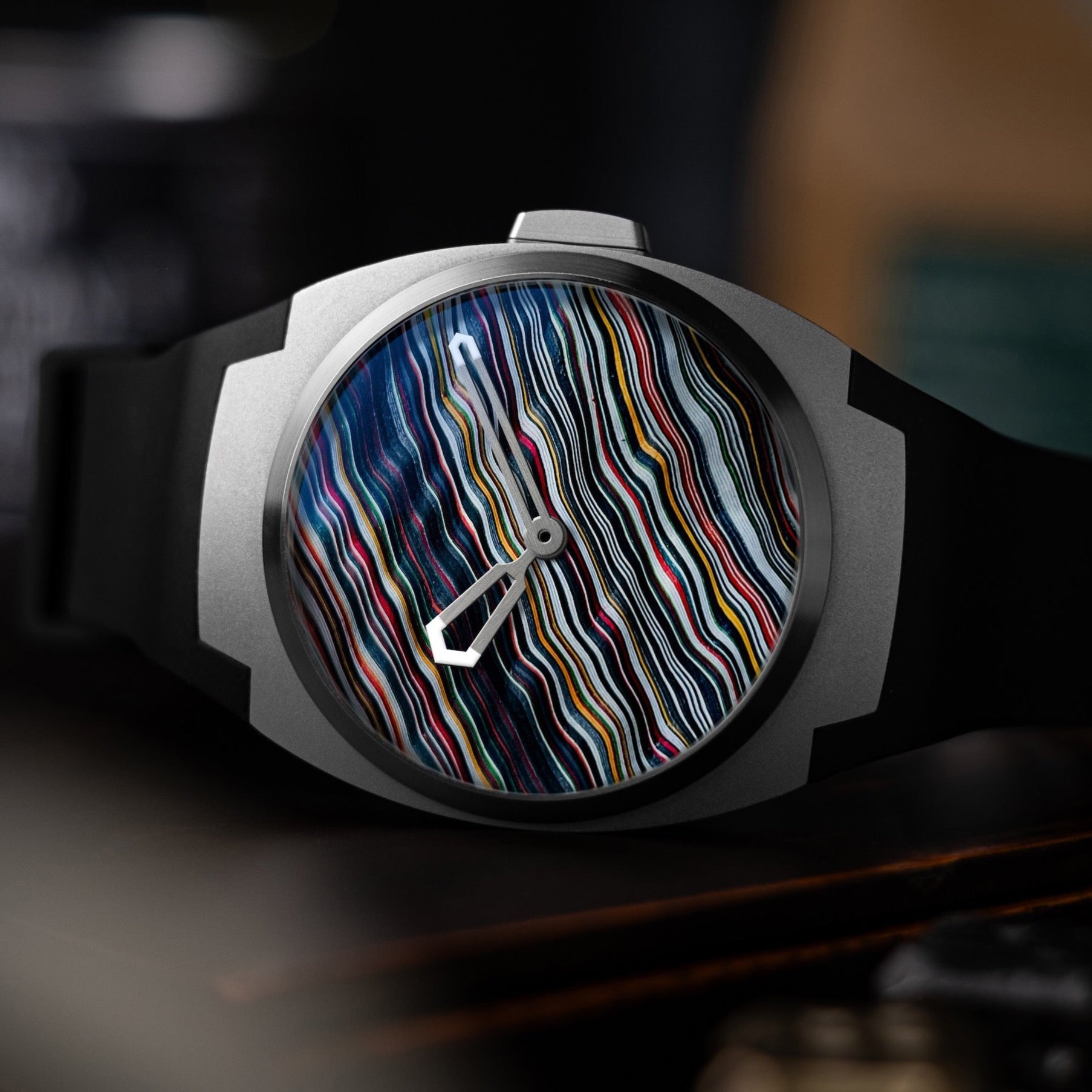 ARC II — Ripple Milled Fordite "Cosmic Cliffdiving"