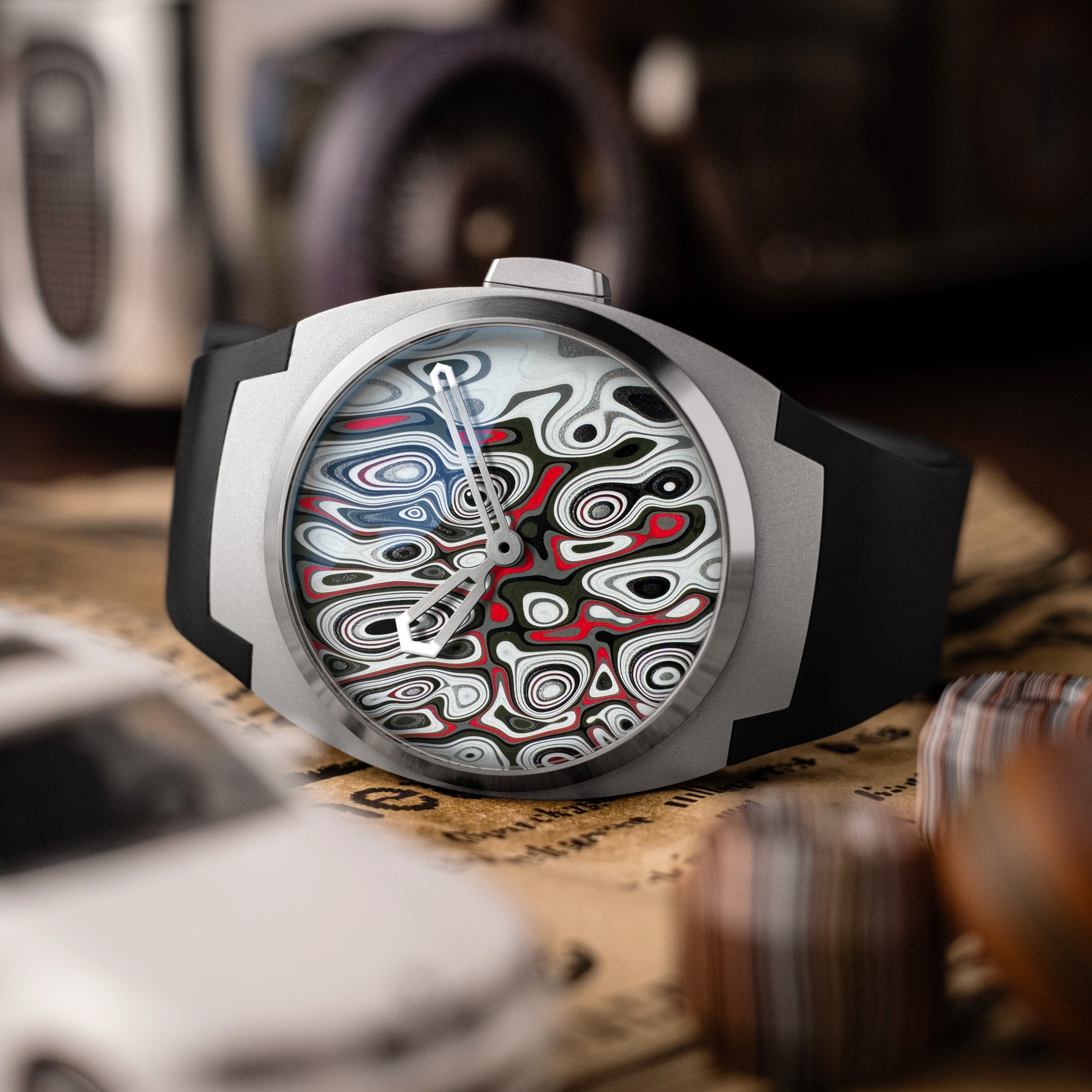 ARC II — Fordite Groovy "Spiral Fracture"